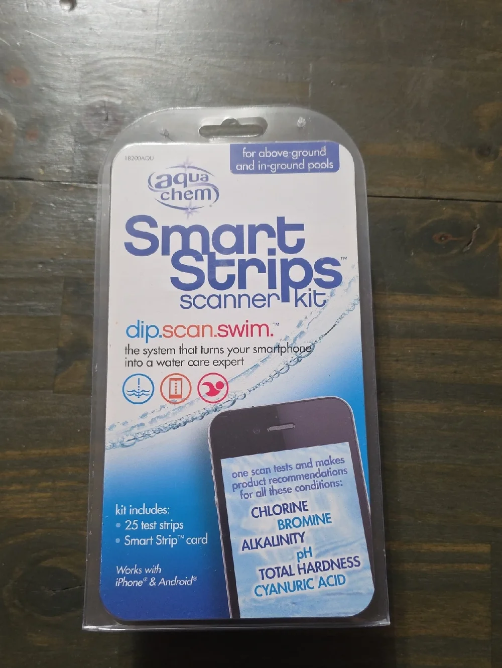 Smart Strips Pool Scanner Kit - Blue